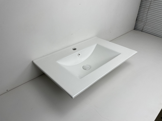 24 lavabos del fregadero del agujero del gabinete de cuarto de baño de la pulgada solos resisten el saltar y el rasguñar