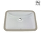 Lavabo de lavado a mano comercial del diseño rectangular de Undermount resistente al rayado