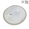 Pulgadas de cerámica oval moderna blanca de Ada Bathroom Sinks Undermount Trough 15
