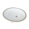 El nominal oval negro blanco de Ada Bathroom Sink Wall Hung Cupc esmaltó dentro