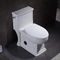 El acuerdo de cerámica del armario de agua del servicio de Ada One Piece Skirted Toilet alargó