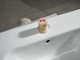Porcelana doble blanca del fregadero 1200m m del cuarto de baño del top de la vanidad para el gabinete